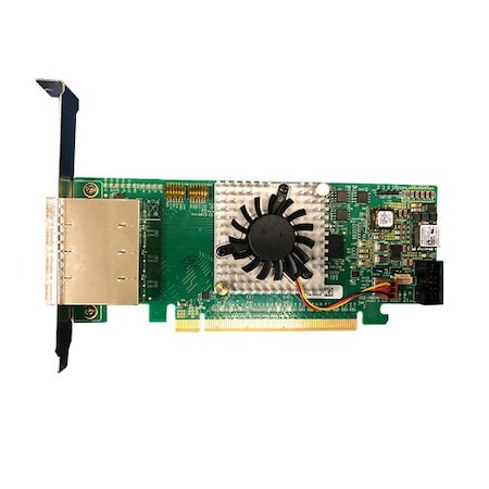 One Stop Systems Pcie X16 Gen 4 Switch-Based Cable Adapter w/ Four X4 Mini-Sas Hd OSS-PCIE-HIB616-X16